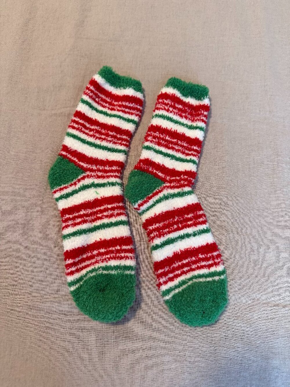 Fuzzy Christmas / Winter Socks - BRAND NEW (never worn)